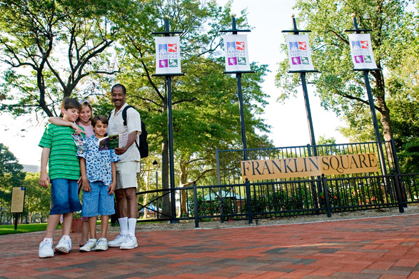 Franklin Square in Historic Philadelphia
